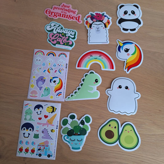 Nieuw: Vinyl stickers