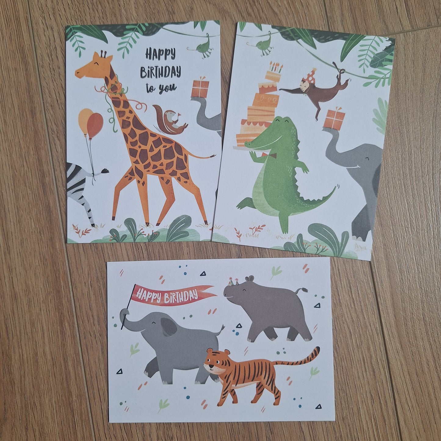 Wilde dieren - kaartenset