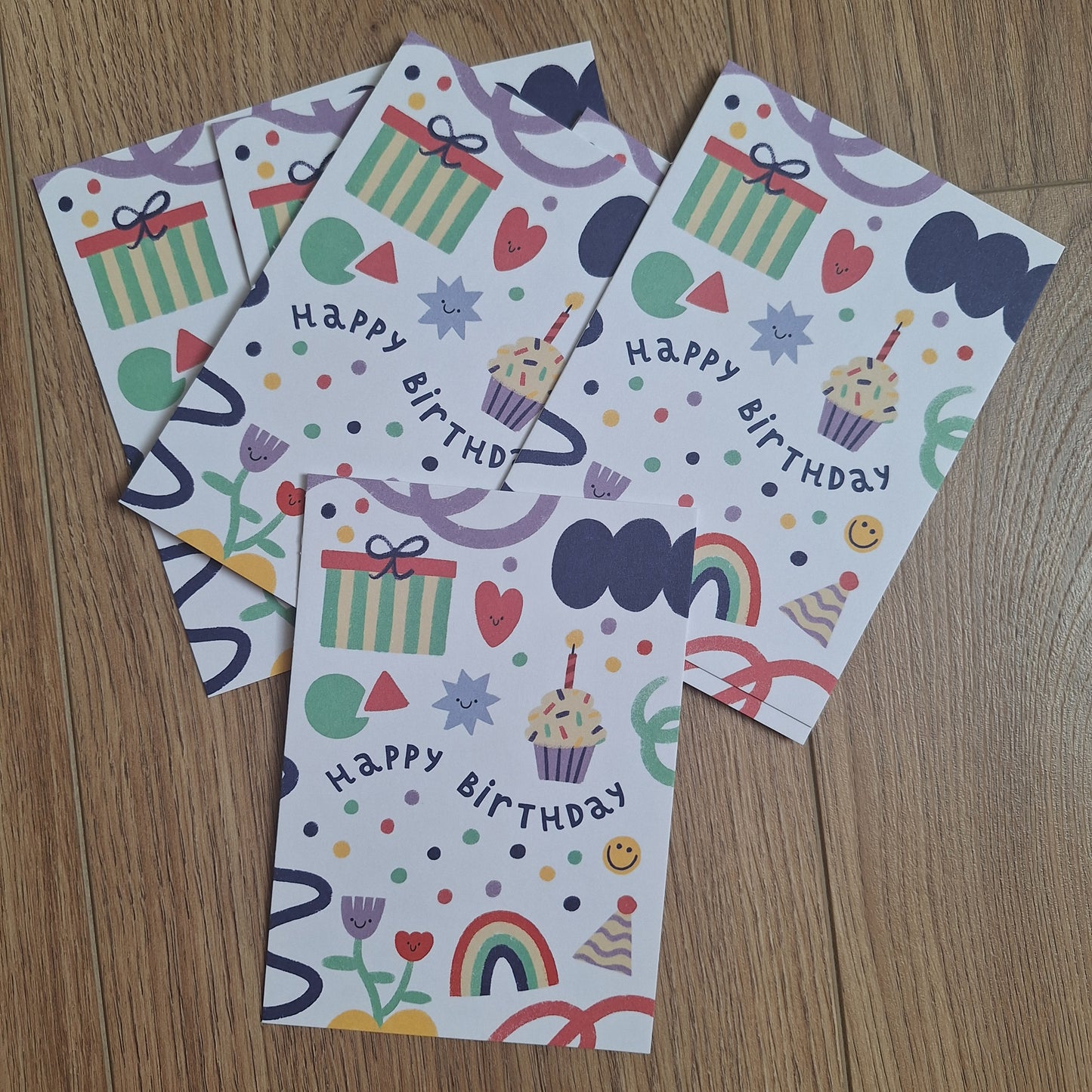 Kinder verjaardagskaart
