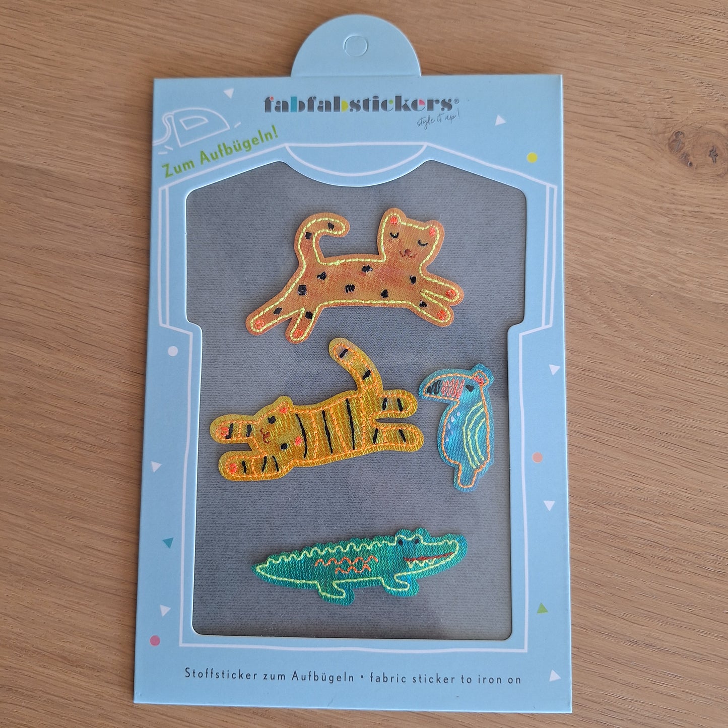 Stofstickers jungle