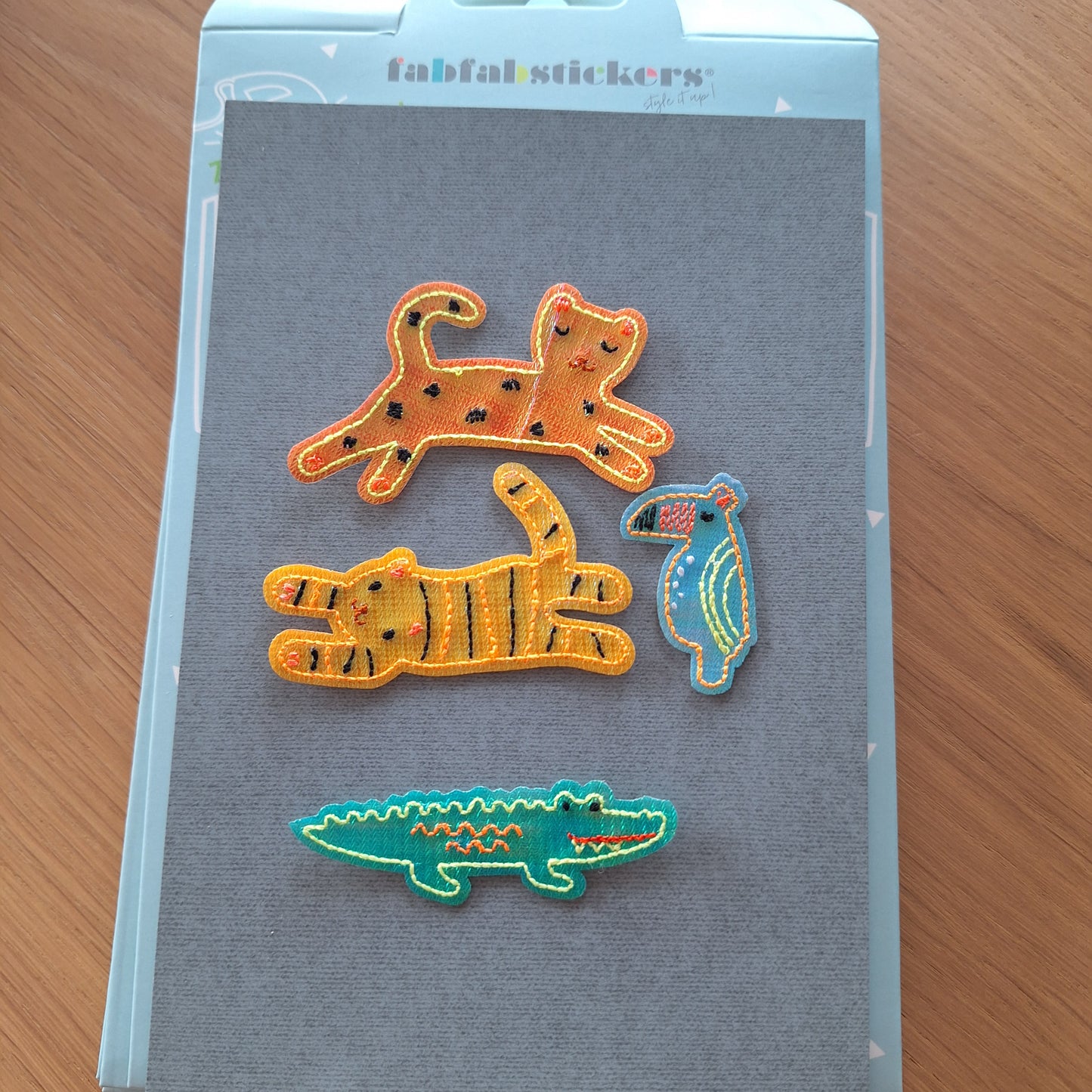 Stofstickers jungle