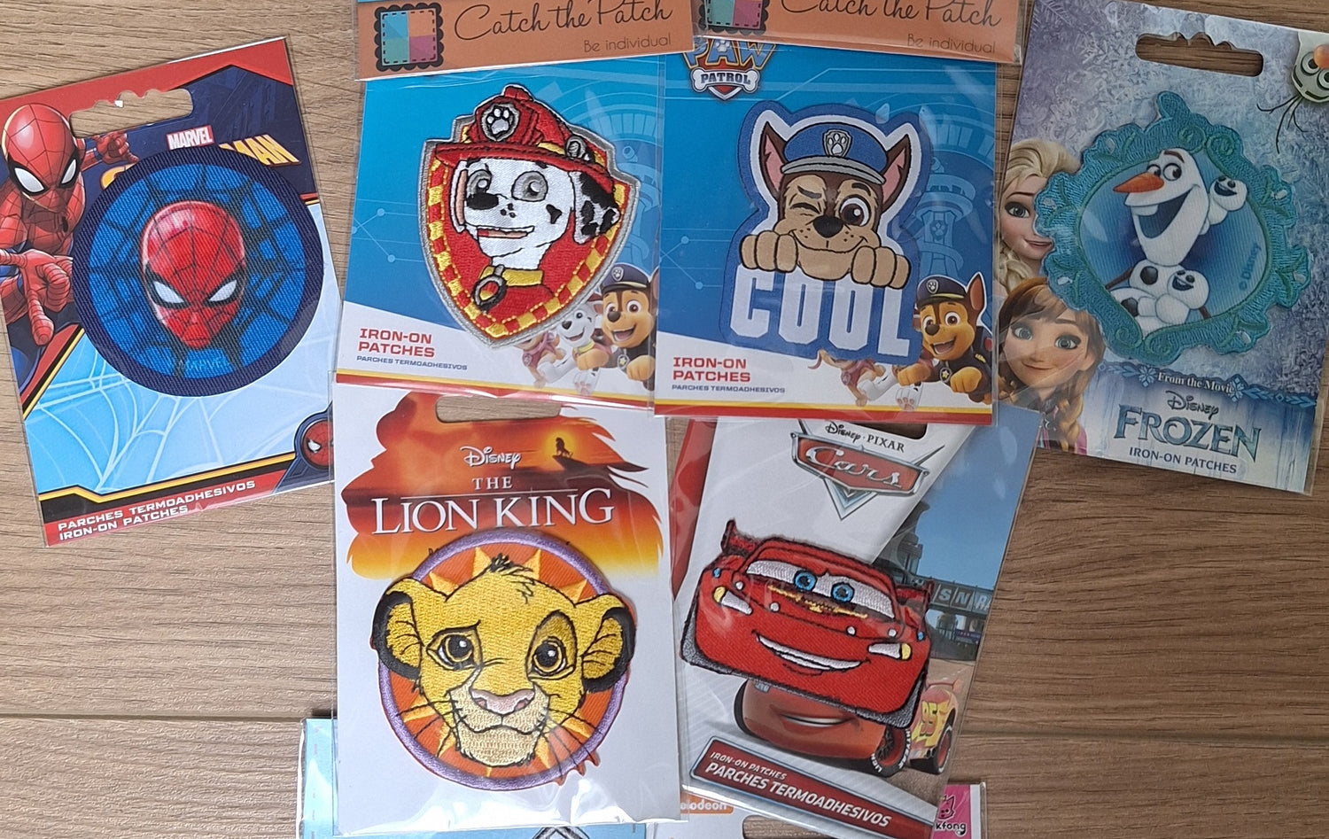 Strijkemblemen van jouw helden