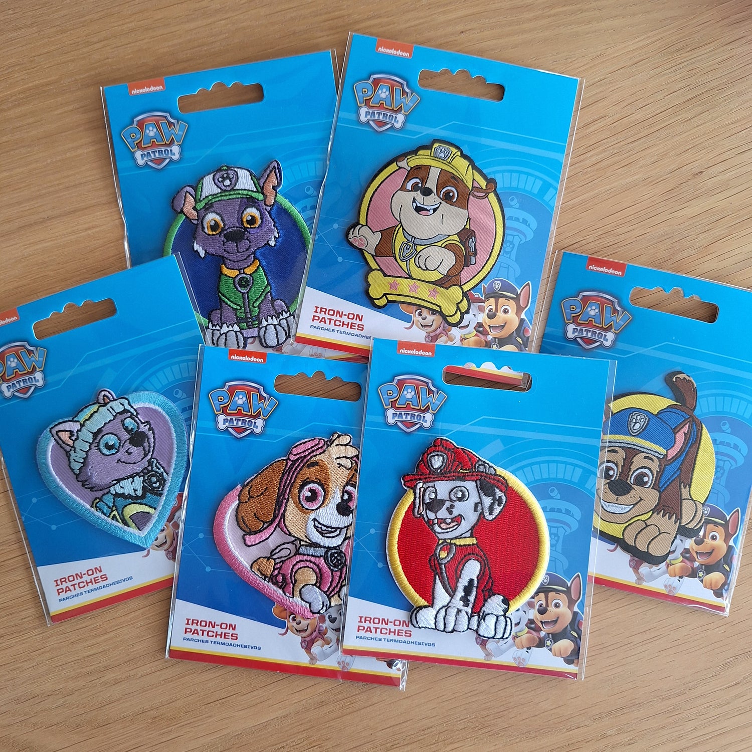 Paw Patrol strijkemblemen