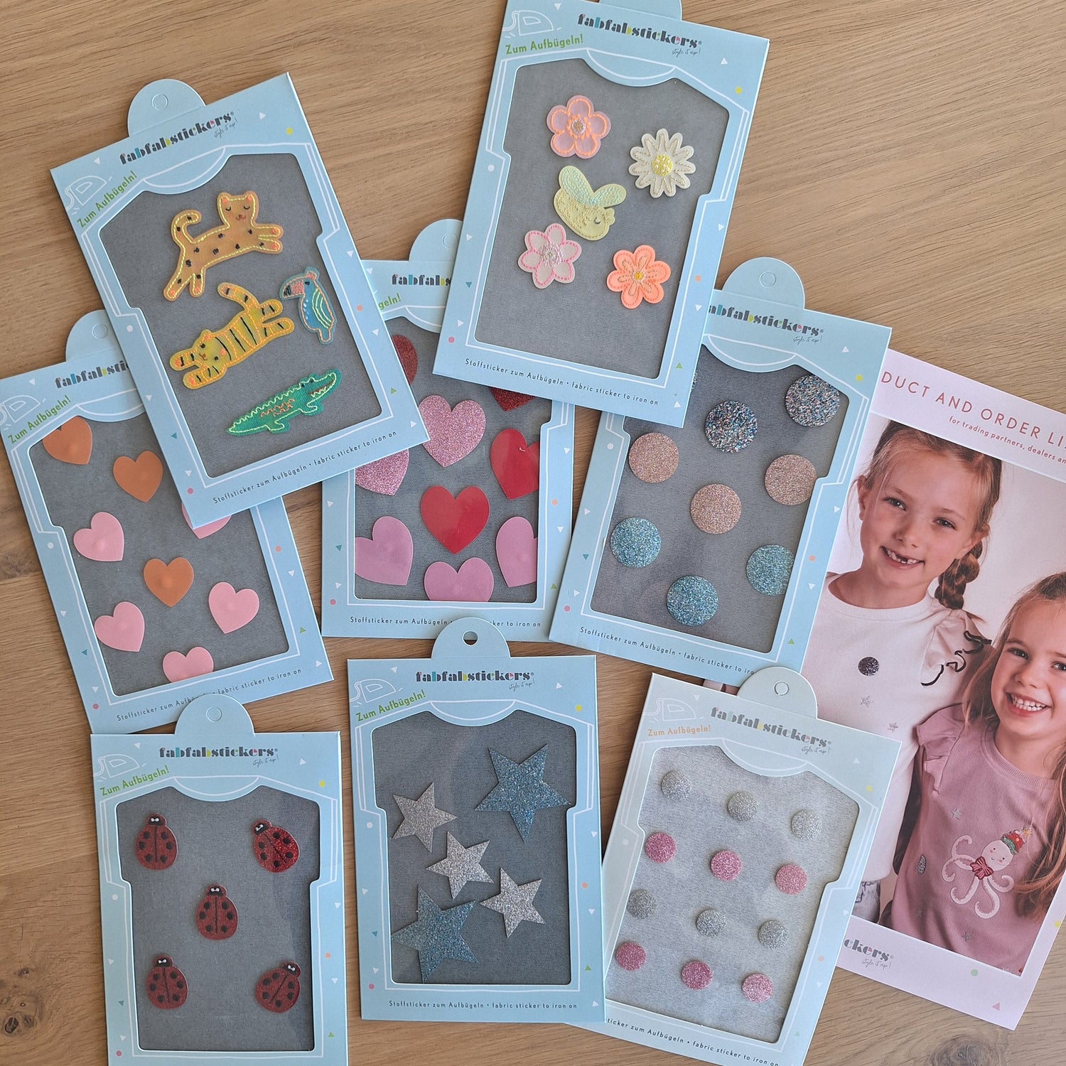 Stofstickers voor kledingreparatie