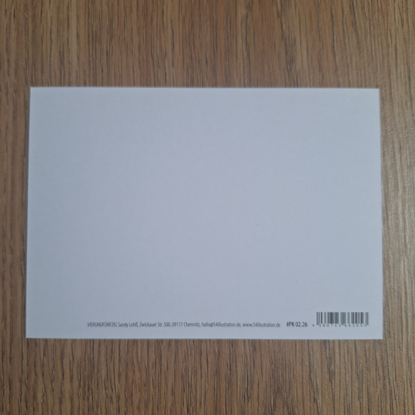 Vos confetti ansichtkaart