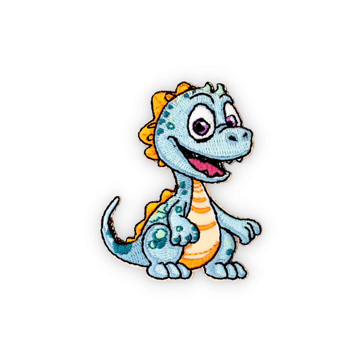 Dinosaurus sticker- en strijkpatch