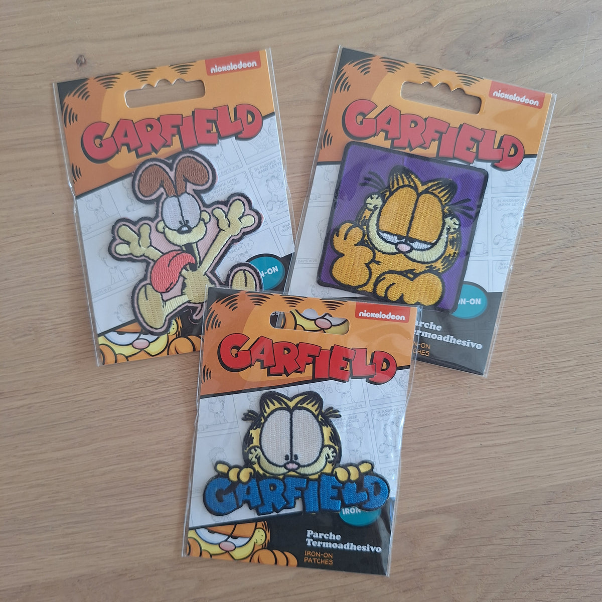 Garfield logo strijkembleem