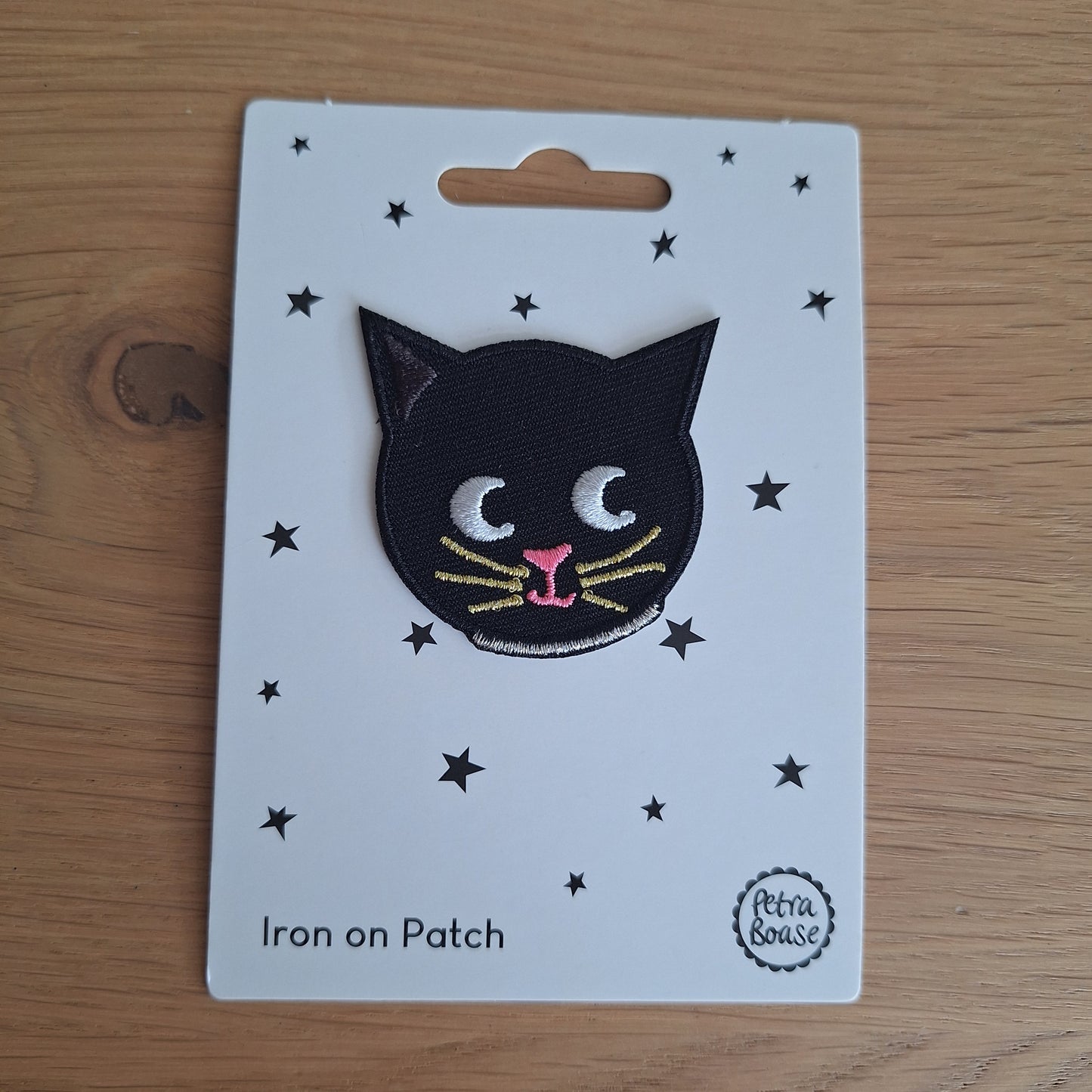 Kat strijkembleem - Petra Boase