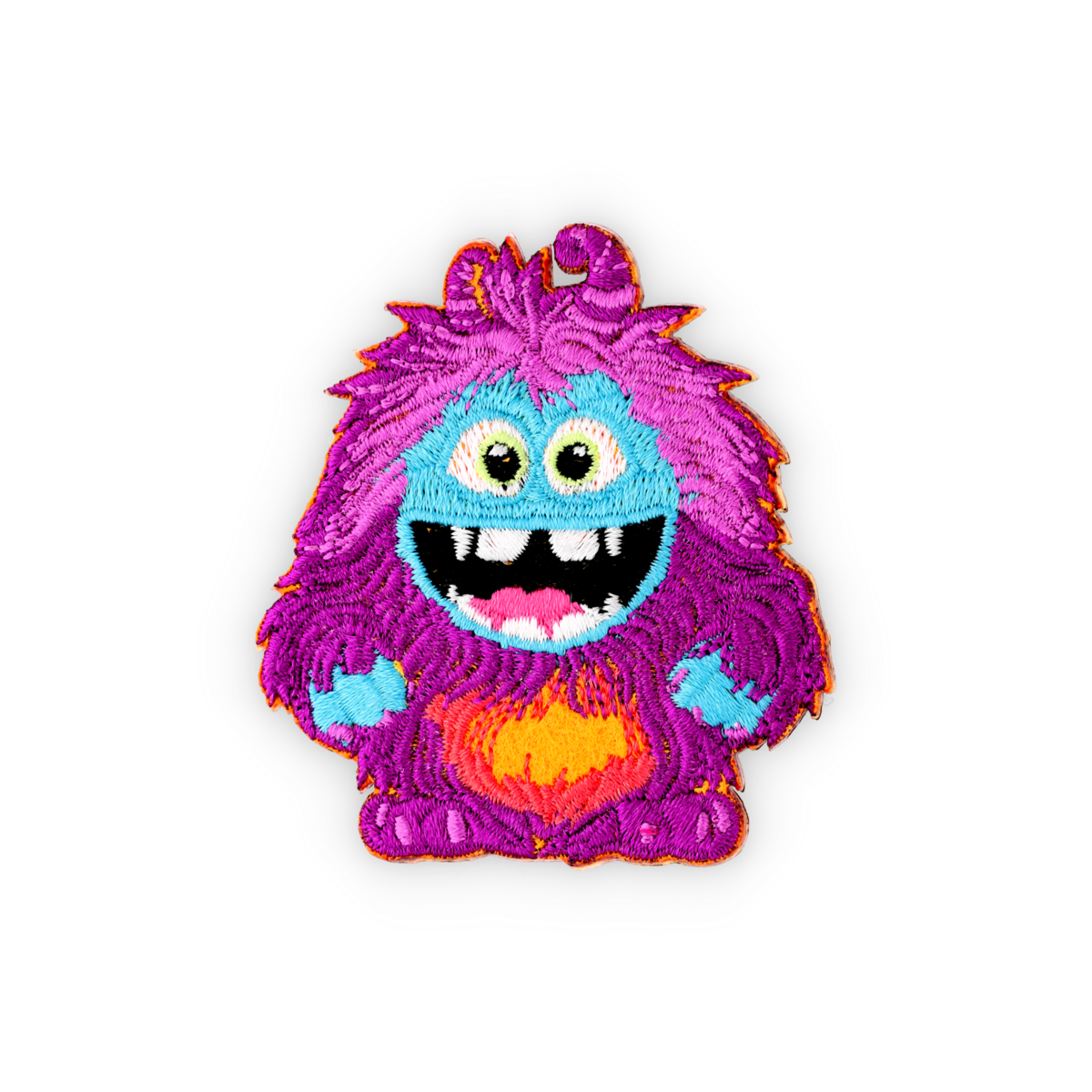 Monster sticker- en strijkpatch