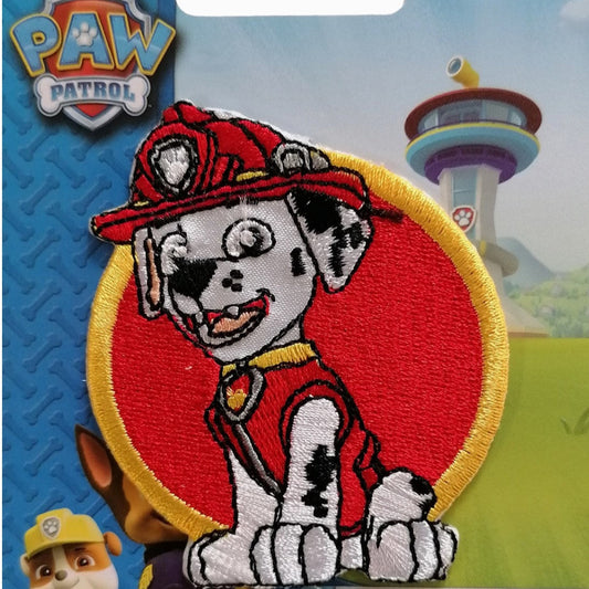 Paw Patrol Marshall rond embleem