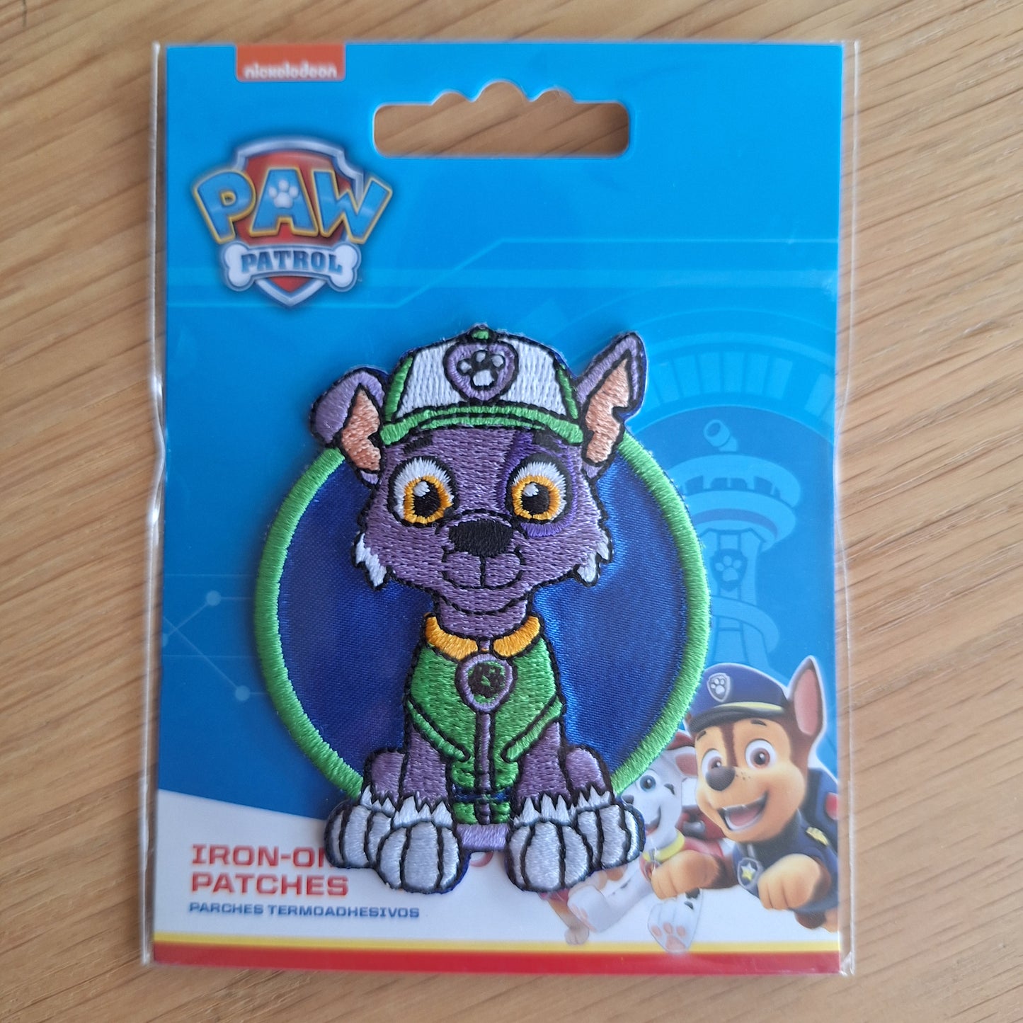 Paw Patrol Rocky embleem