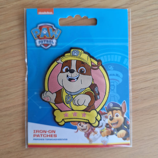 Paw Patrol Rubble embleem