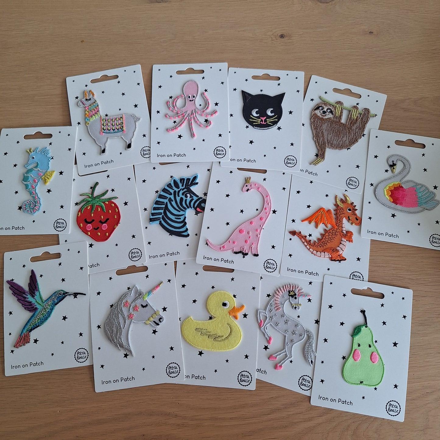 Kat strijkembleem - Petra Boase