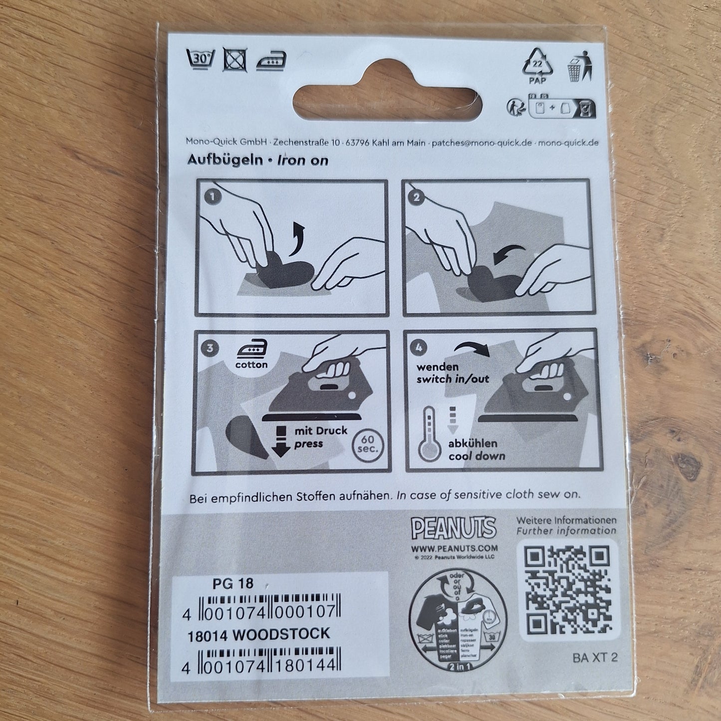 Snoopy en Woodstock embleem
