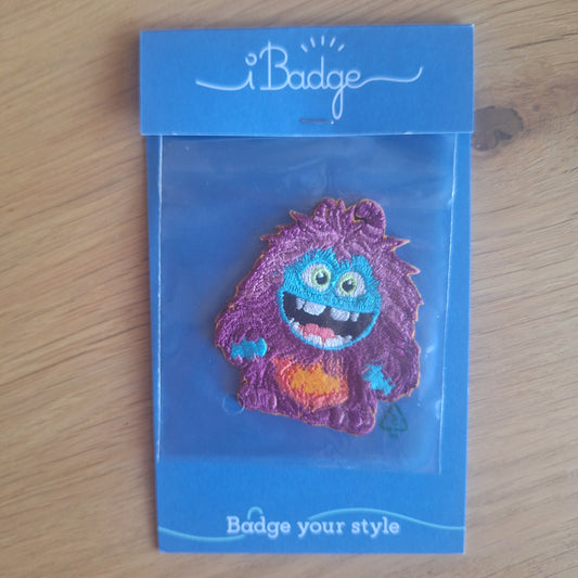 Monster strijkembleem