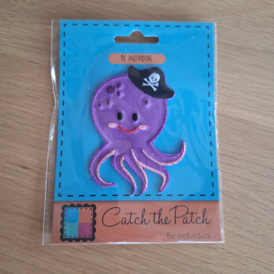 Octopus piraat embleem