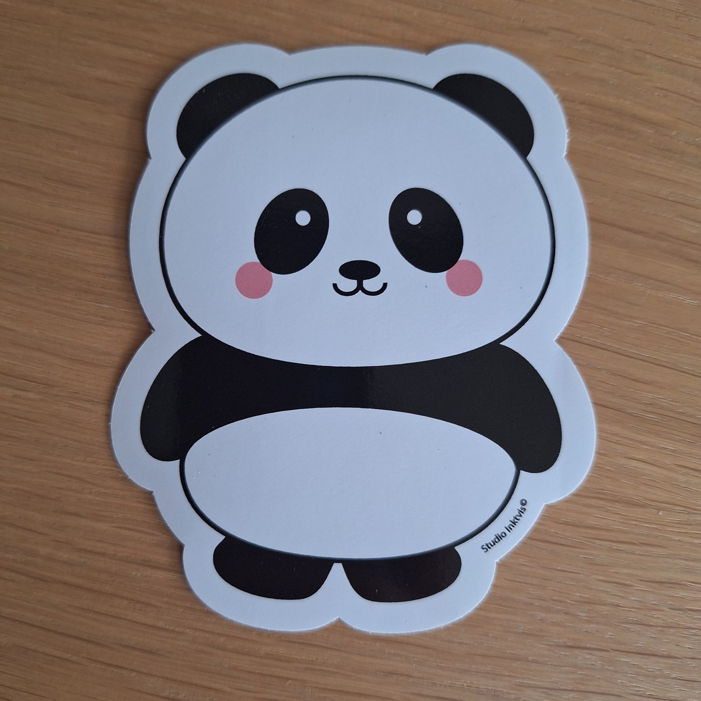 Vinyl sticker panda