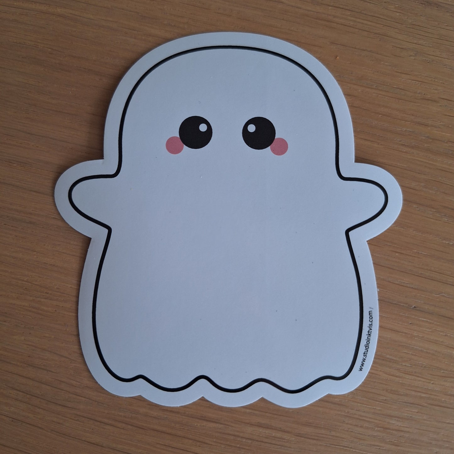 Vinyl sticker spookje