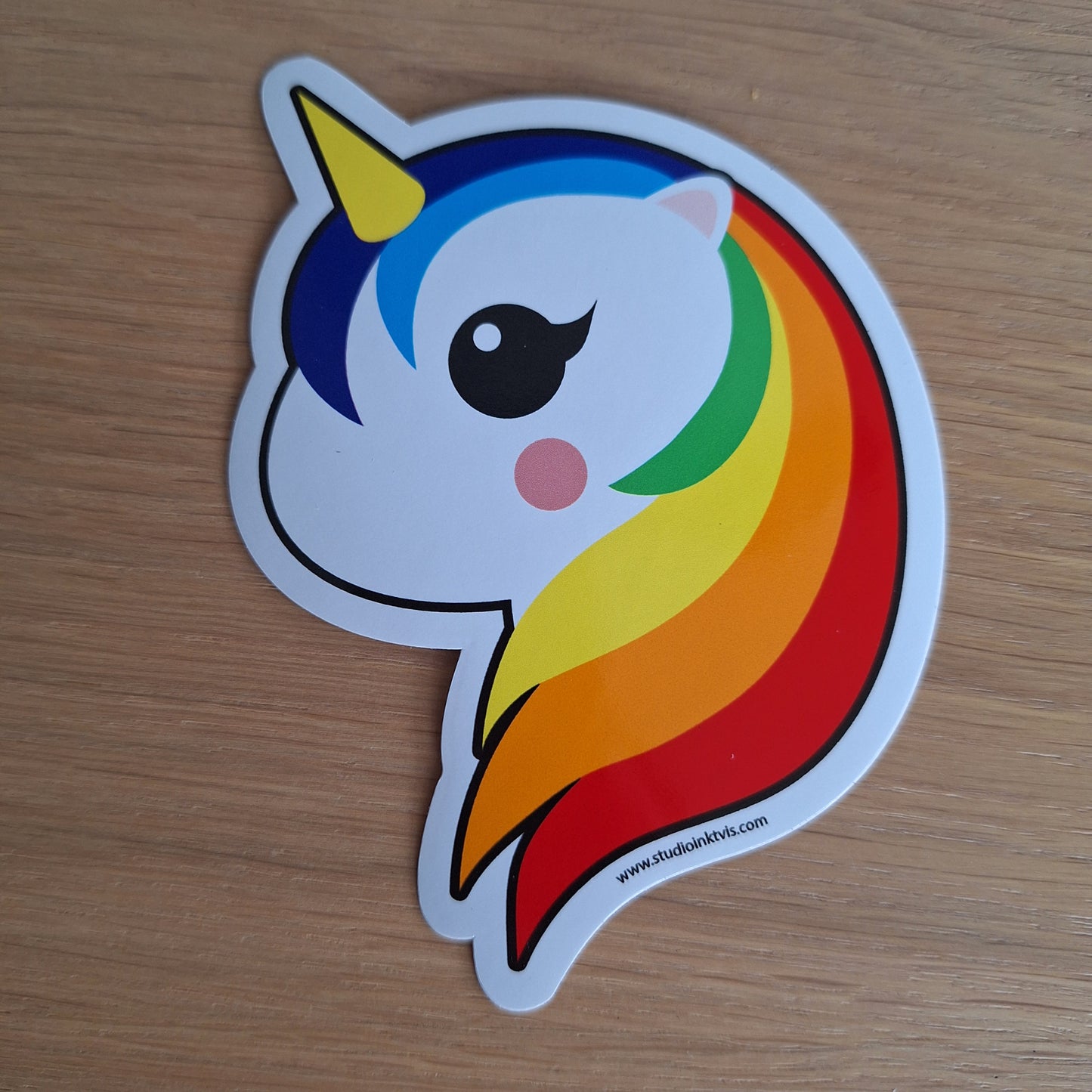 Vinyl sticker unicorn